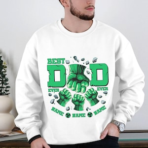 Personalized Incredible Hulk Dad Shirt, SuperHero Family Trip Tees, Father&#39;s Day Shirt, The Incredible Hulk Shirt, Avengers Family Shirts