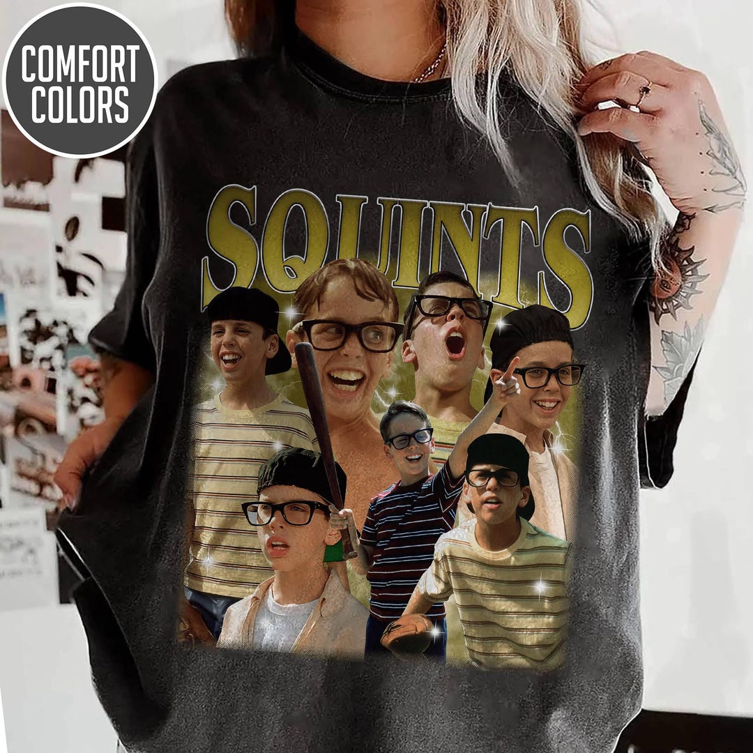 Youth Sandlot #5 Michael Squints Baseball Jersey - Movie Fashion Kids Jersey
