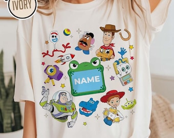 Toy Story 5 Movie Shirt, Lilypad Buzz Lightyear Woody Jessie Toy Story Land You've Got a Friend In Me Family Matching Shirt