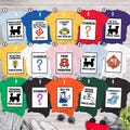 Monopoly Game Costume Shirt | Monopoly Game Cards Cosplay Shirt | Office Costume Shirt | Family Friends Matching Cosplay Shirt