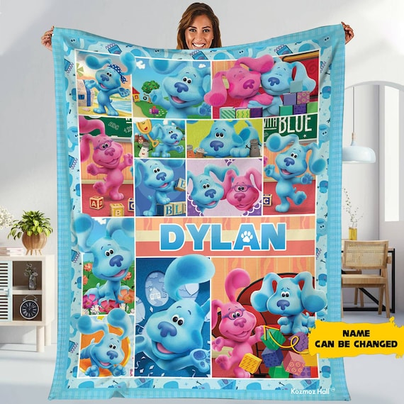 Blue's clues throw blanket sale