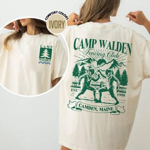 The Parent Trap Camp Walden Fencing Club Shirt, The Parent Trap T-Shirt, Hallie Annie Parker Birthday Gift, Camp Walden Vacation Shirt