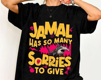 Jamal a tellement de regrets à offrir, t-shirt Carl Dungeon Crawler, t-shirt inspiré du roman de fantaisie Dungeon, merch pour les fans de DCC, cadeau de t-shirt pour amoureux des livres