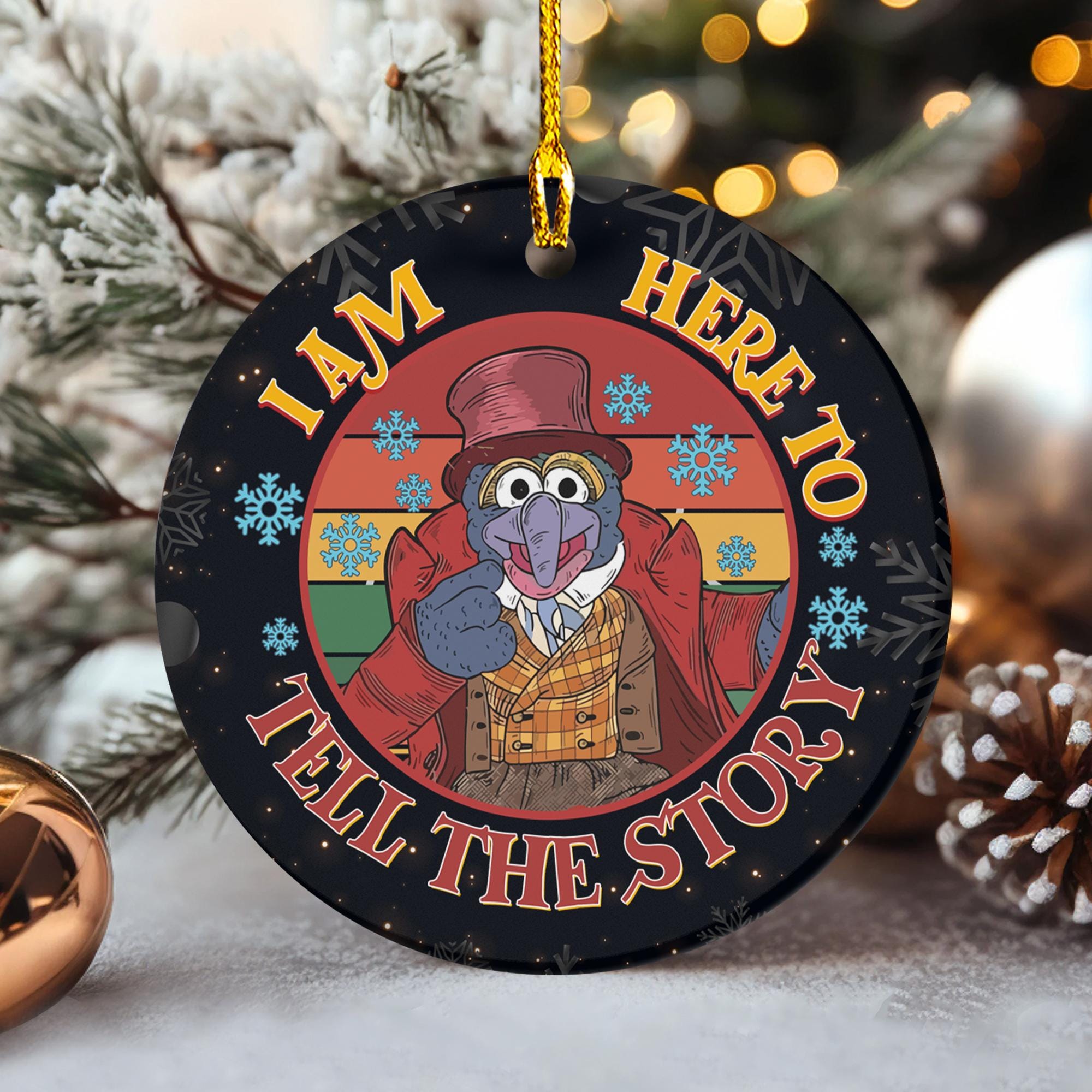 Discover Muppet Christmas Carol Ceramic Ornament Rizzo and Gonzo Christmas Holiday Decoration