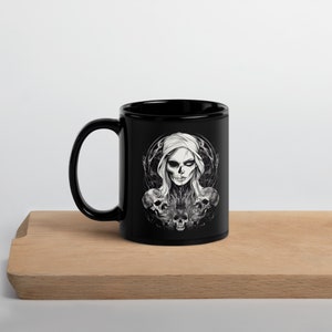 Norse Goddess Hel Mug | Spooky Season Coffee Cup
