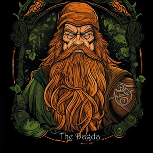 Women&#39;s Celtic Dagda Tank | Celtic God Tank Top | Celtic Mythology Tank Top