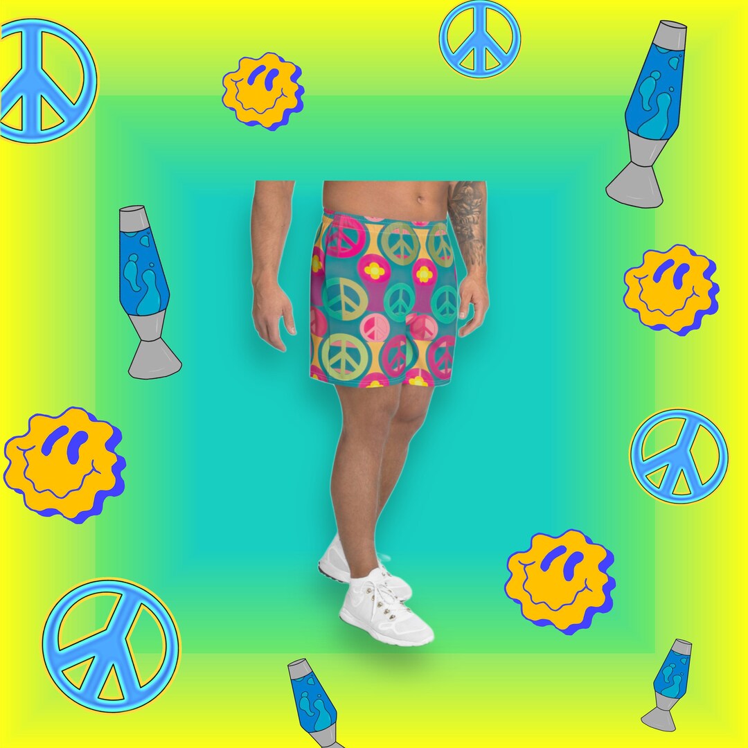 men-s-peace-sign-shorts-mens-rave-shorts-rave-edm-festival-trippy