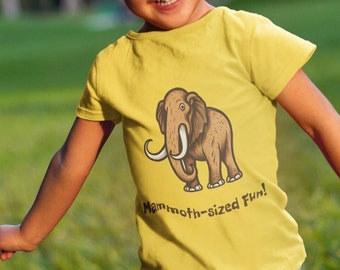 Woolly Mammoth Wonder 100% Soft Cotton Toddler T-shirt (2T - 6T)