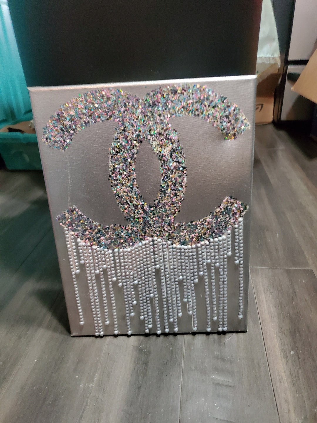 Chanel Inspired Wall Art Etsy