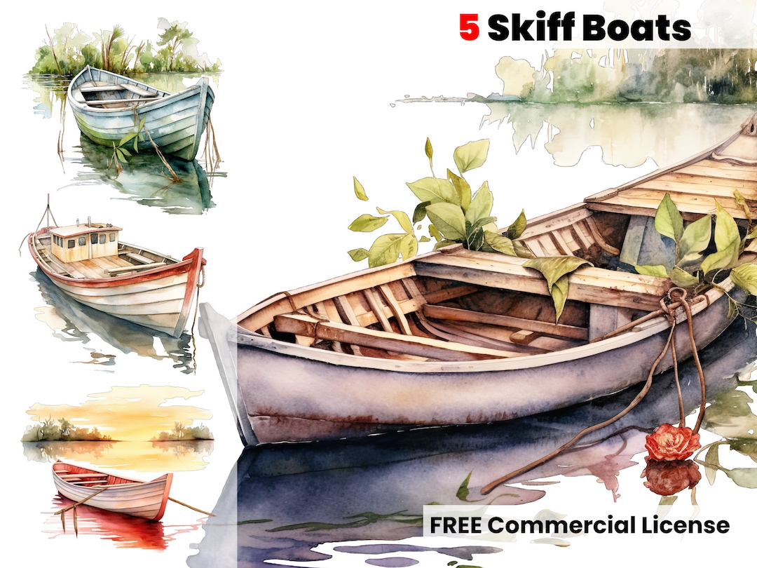 Louisiana Skiff Boat, Swamp, Marsh, Wetlands, Lake, Southern Wetland