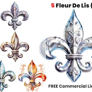 Fleur De Lis Png, Fleur Png, art élégant, Louisiane Clipart, Saint Valentin Fleur De Lis Png, clipart de la Nouvelle-Orléans, NOLA PNG, n.o. png