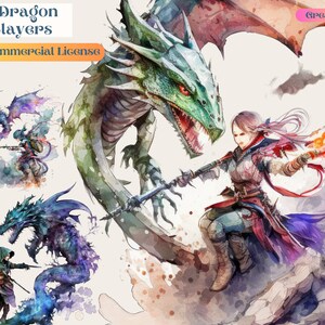 Dragon Slayer, Dragon art, Descarga digital, Clip art, PNG, diseños de sublimación, descargas de diseños de sublimación, acuarela, mitología griega,