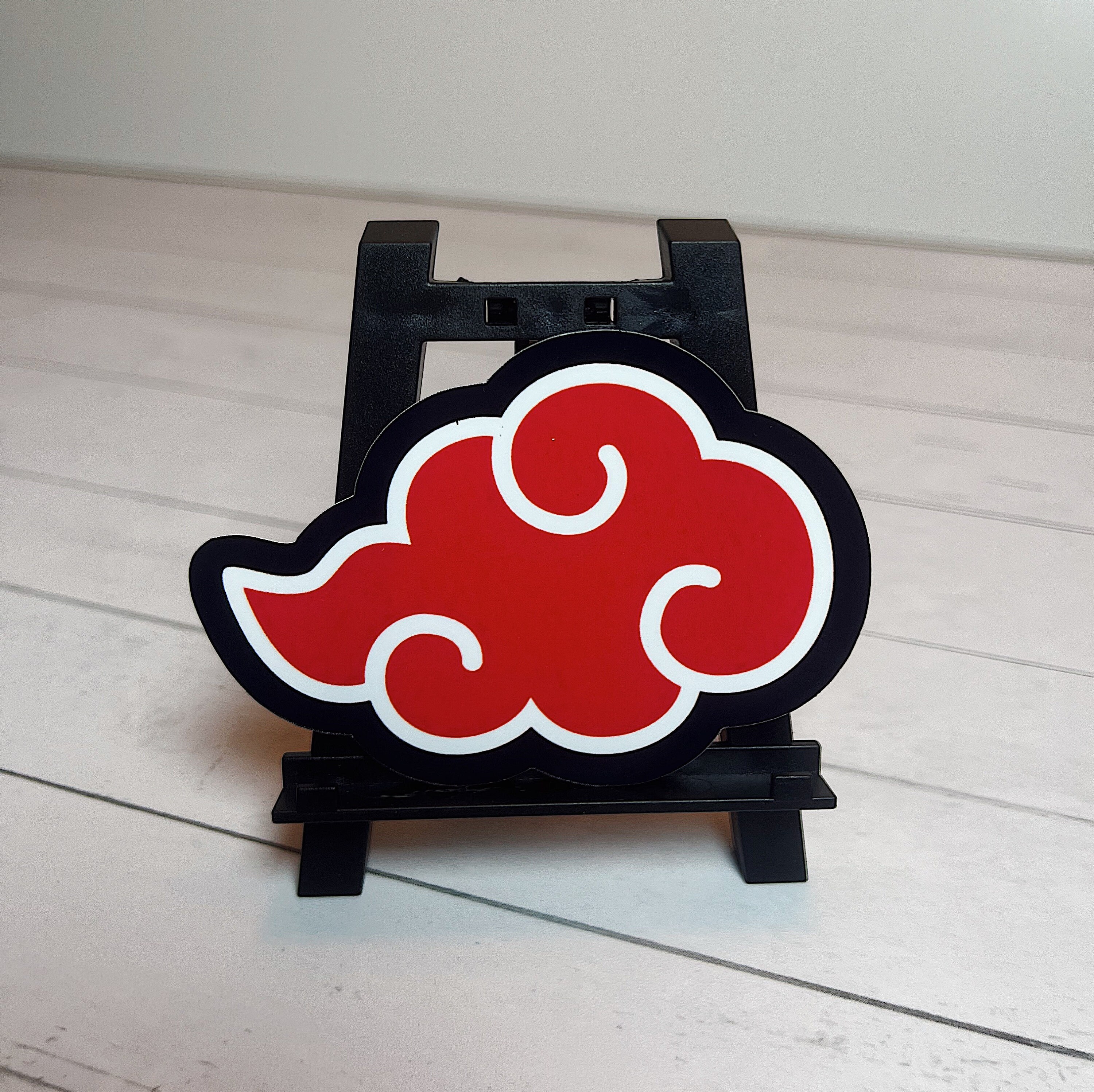 Naruto Anime Series Akatsuki Red Cloud Logo Enamel Metal Pin