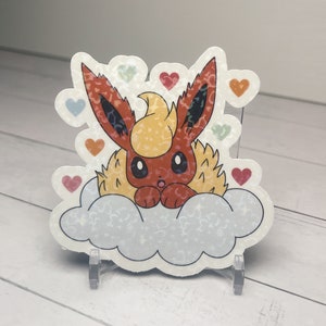 Flareon Holograhpic Sticker
