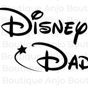 Diz Dad, Mouse Dad, Family Dad, Vacation Dad|SVG PNG PDF Silhouette Cricut cutting Ready Instant Download Digital