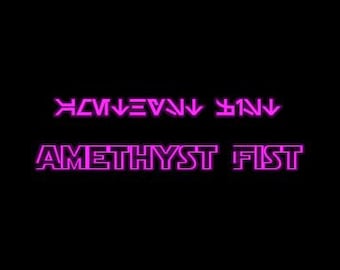 Fuente Amethyst Fist Smoothswing Saber