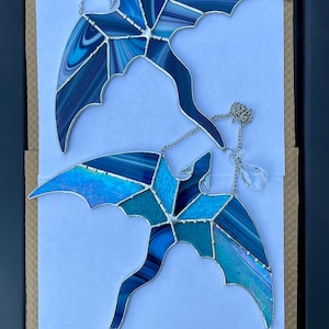 Geometric Flying Dragon Pattern for Stained Glass (Hobby and Commercial) image 7