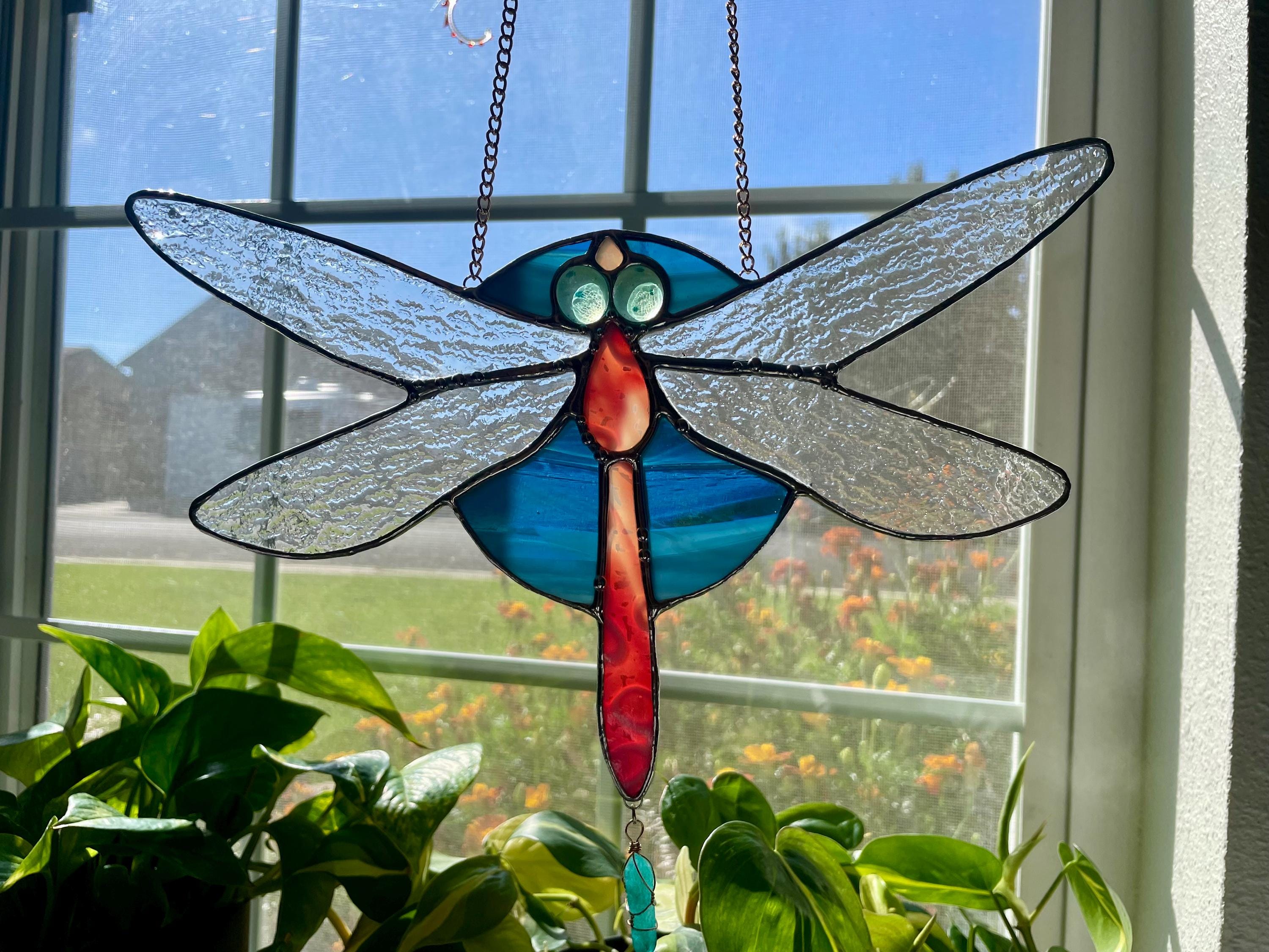 Dragonfly Pattern for Stained Glass (hobby and Commercial) - Etsy