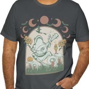 Chemise botanique de grenouille de noyau de cottage, cadeau d&#39;amant de grenouille, t-shirt de grenouille de noyau de cottage, chemise de grenouille botanique, t-shirt de grenouille, t-shirt d&#39;amant de grenouille