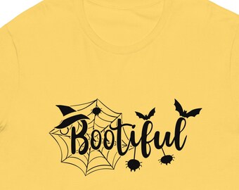 Graphic t-shirt, Bootiful, October 31st, comfy tee, gift for trick or treaters