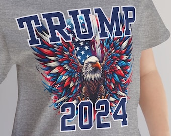 Camiseta presidencial de Trump 2024, camiseta de Trump 2024, camiseta del presidente, camiseta Make America Great Again, regalo electoral, regalo patriótico