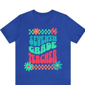 Back to school shirt, seventh grade teacher gift, educator t-shirt, coach tee, first day of school gift, 7th grade teacher shirt