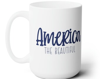 America mug, 4th of July cup, Independence day mug, patriotic cup, patriotic gift, Independence day gift