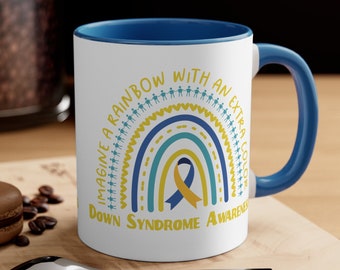 Down Syndrome mug, Diversity cup, gift for down syndrome, T21 mug, down syndrome cup, diversity gift
