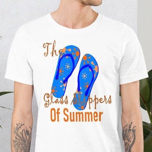 Flip flop tee, flip flop shirt, slipper gift, Funny t-shirt, Summer, gift for her