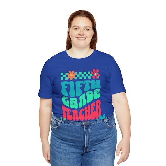 Back to school shirt, fifth grade teacher gift, educator t-shirt, coach shirt, first day of school gift, 5th grade teacher tee