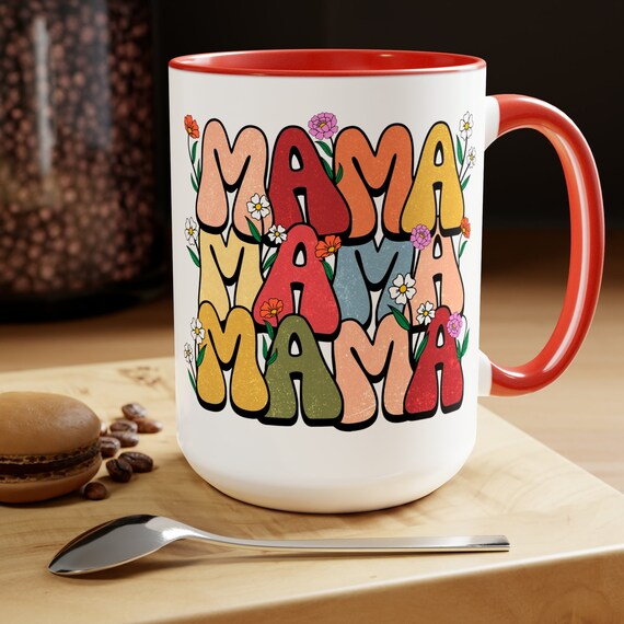Retro mama mug, mom gift, mama cup, retro mom mug, mother's day gift, retro mama cup