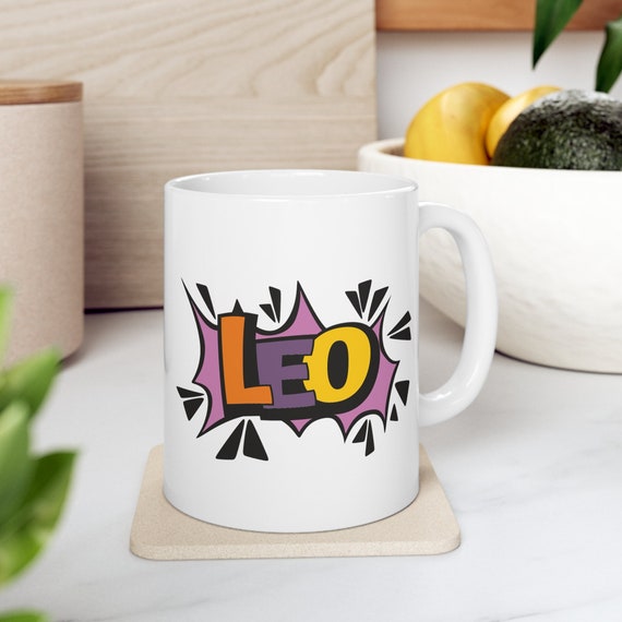 Zodiac sign mug, Leo gift, astrology cup, constellation mug, Astronomy cup, gift for astronomer