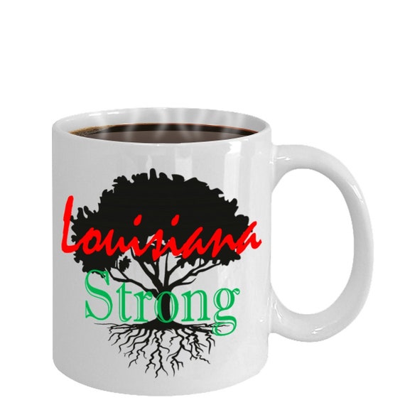 Ceramic mug, travel mug, moving gift, travel cup, commuter cup, gift for Cajuns
