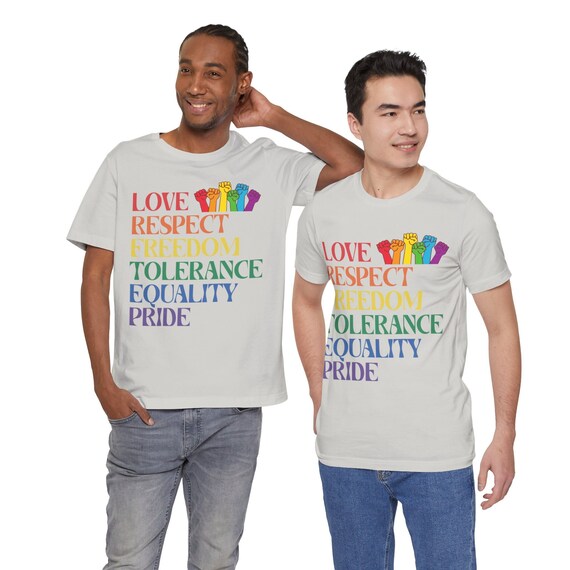 LGBTQ Shirt, Pride Month T-shirt, Gay Pride Tshirt,  LGBTQ2 gift, Equality tee, LGBTQ Gift, Lesbian Tshirt, Gay Present