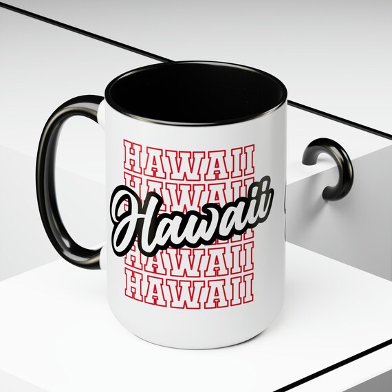 State mug, farewell gift, Hawaii spirit cup, friend moving gift, relocation cup, school spirit mug