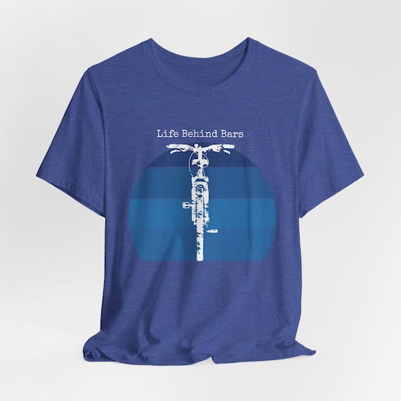 Police Cyclist Shirt, Bicycle Cop Tee, Life Behind Bars T-Shirt, Gift for Pedaler, Corrections Gift, Mountain biker tshirt
