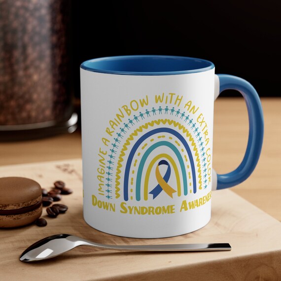Down Syndrome mug, Diversity cup, gift for down syndrome, T21 mug, down syndrome cup, diversity gift