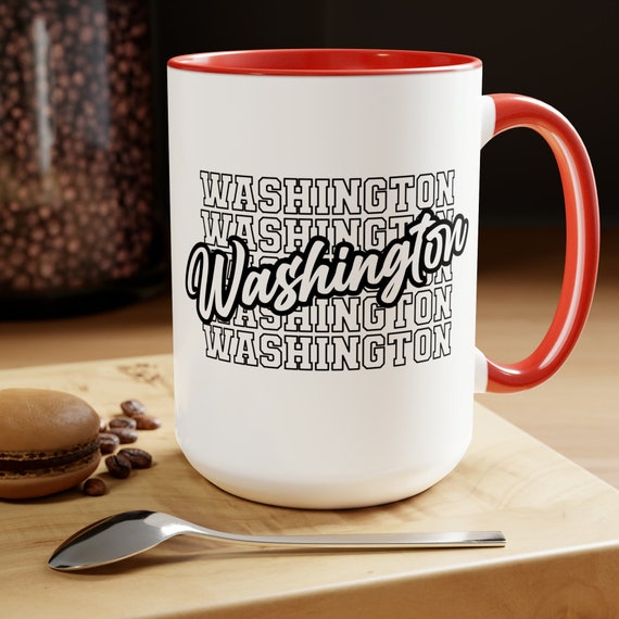 Washington Mug with state colors friend moving gift moving cup Washington mug farewell gift
