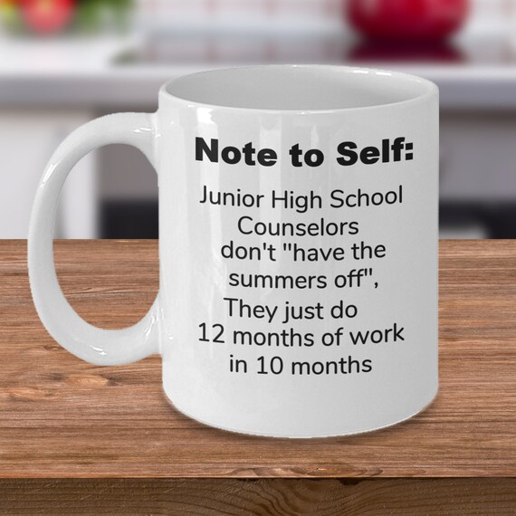 School counselor mug, counselor mug, funny cup, guidance gift, novelty cup