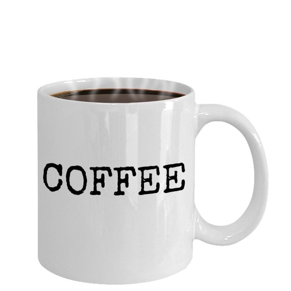 Coffee Mug, Ceramic Cup, beverage mug, commuter cup, gift for coffee lover