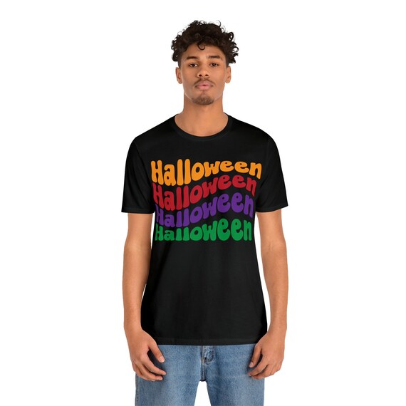 Halloween retro shirt, Halloween t shirt, Retro Halloween shirt, Halloween Crewneck t shirt, Halloween t-shirt, Spooky Season tee, Fall tee