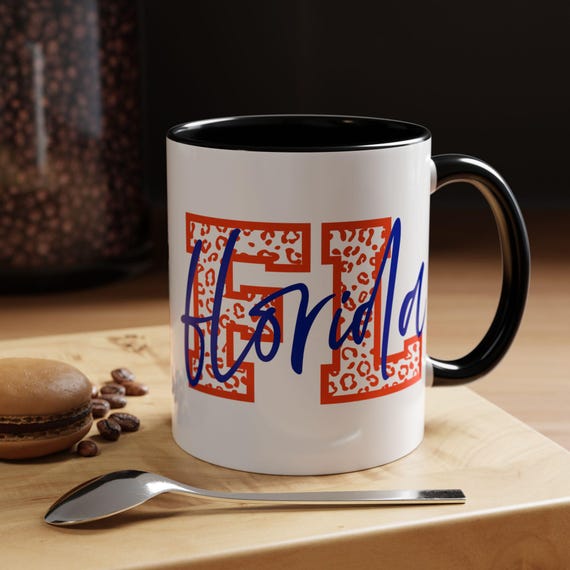 Florida Leopard State mug, Leopard State cup, Student pride present, Gift for southern  person