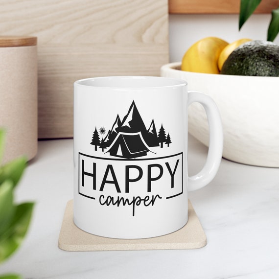 Camping mug, camping gift, outdoor lover cup, camper mug, gift for camper, camp life cup