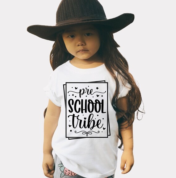 Pre school shirt, back to school shirt, Pre-K t-shirt, gift for preschooler, Tribe t shirt
