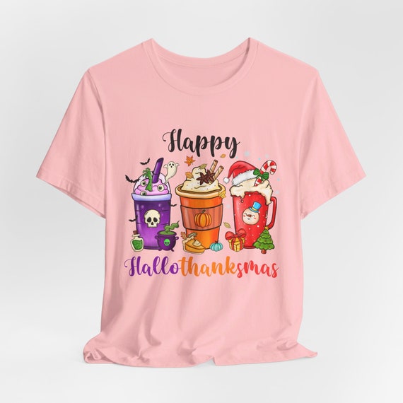 Hallothankmus shirt, Holiday Season Shirt, Holiday tee, Halloween t-shirt, Thanksgiving tshirt, Christmas t-shirt, Holiday Season Gift