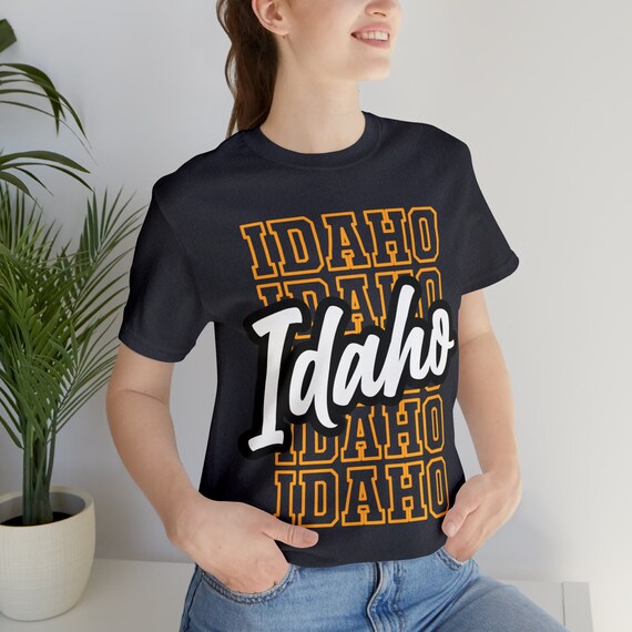 State pride shirt, farewell t-shirt, Idaho state shirt, friend moving tee, relocation t-shirt, graduation gift