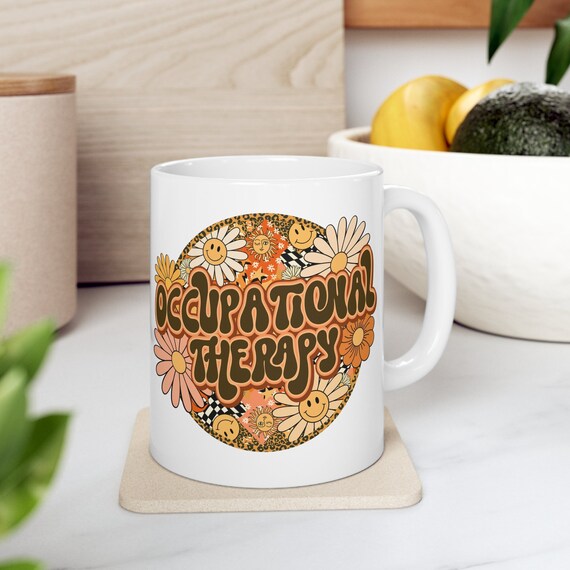 Occupational Therapist mug, Occupational Therapist cup, OT mug, Retro cup, Retro gift, gift for OT