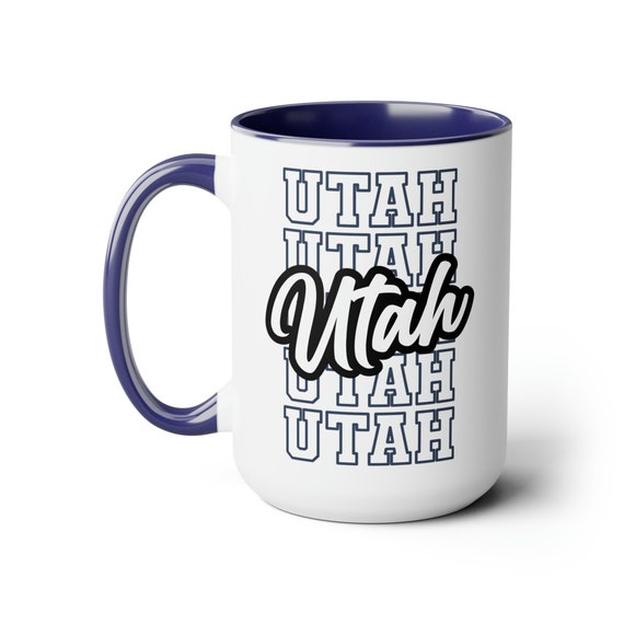 Utah Mug for State pride friend moving gift goodbye cup Utah mug relocation gift state colors cup