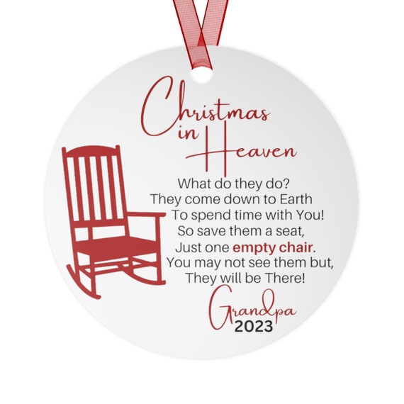 Memorial Christmas ornament, keepsake ornament, Remembrance gift, memorial Gifts, Christmas Ornaments