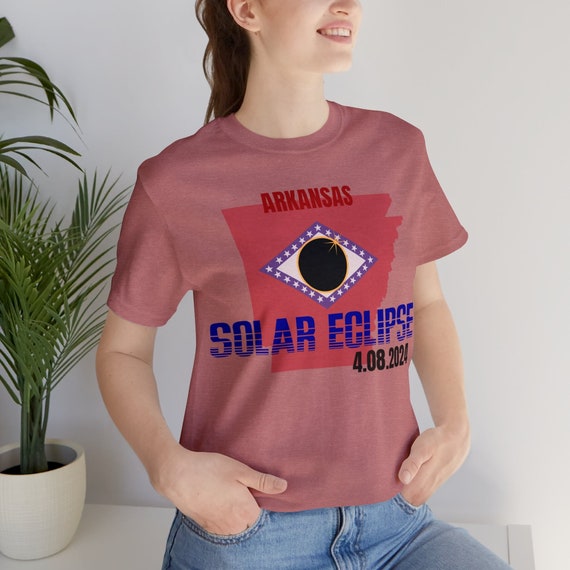 Solar Eclipse, solar eclipse 2024, solar eclipse shirt, solar eclipse tshirt, eclipse tee, eclipse 2024, 2024 eclipse shirt, Arkansas